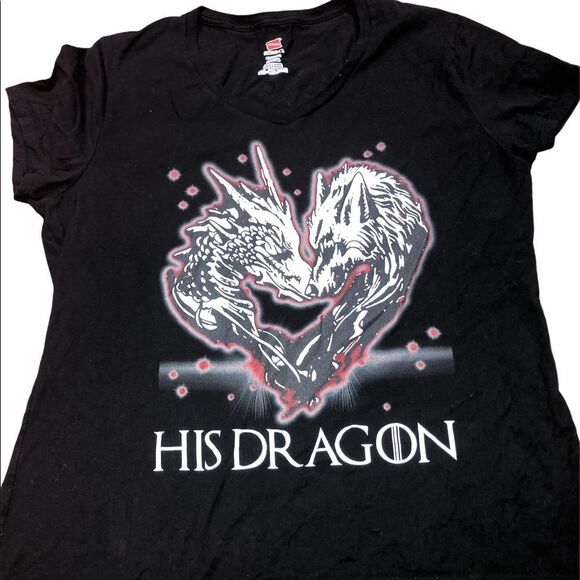 Game of thrones size large His Dragon T-shirt - Picture 2 of 5